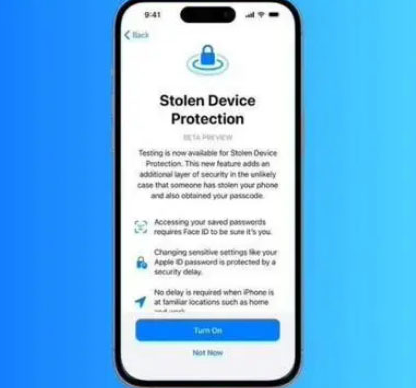 马鞍山苹果授权维修店分享被盗设备保护功能开启方法
