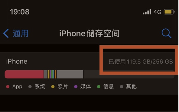 马鞍山苹果13维修分享iPhone13如何查看剩余内存 