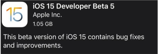 马鞍山苹果手机维修分享如何升级到iOS15.0 beta5 