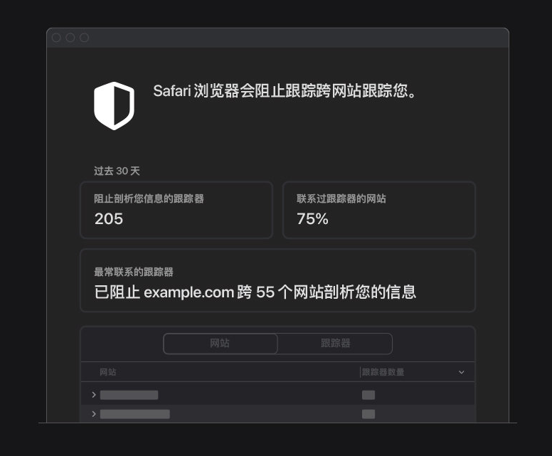 马鞍山苹果手机维修分享如何在 Safari 浏览器中查看和打开隐私报告 