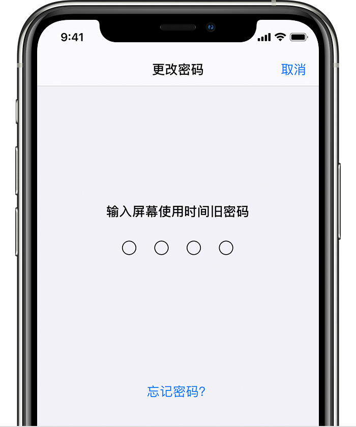 马鞍山苹果手机维修分享iOS 14 忘记屏幕使用时间密码怎么办 